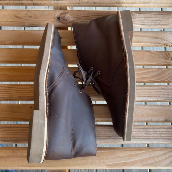 Clarks Men’s Desert Boots | Size 11 | Dark Brown Leather - Picture 8 of 12